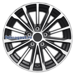  Khomen Wheels 6,5x16 5/108/50/63,35 Khomen Wheels DOUBLE-SPOKE 611 (FOCUS) GRAY FP . . (WHS498183) ()