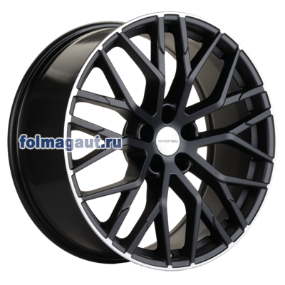  Khomen Wheels 8,5x20 5/112/30/66,5 Khomen Wheels KHW2005 (AUDI/VW) BLACK MATT MR . . (WHS500874) ()