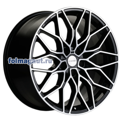  Khomen Wheels 9,5x19 5/112/40/66,6 Khomen Wheels KHW1902 (BMW REAR) BLACK FP . . (WHS503699) ()