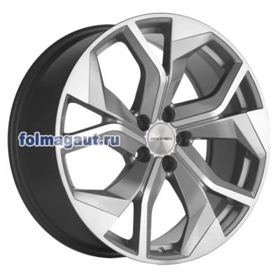  Khomen Wheels 8,5x20 5/112/33/66,6 Khomen Wheels KHW2006 (AUDI/VW) BRILLIANT SILVER FP . . (WHS501706) ()