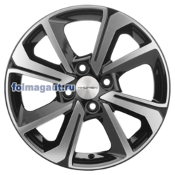  Khomen Wheels 6x15 4/100/50/60,1 Khomen Wheels KHW1501 (VESTA) BLACK FP . . (WHS498706) ()
