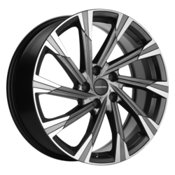  Khomen Wheels 7,5x19 5/114,3/45/67,1 Khomen Wheels KHW1901 (MAZDA CX-5/CX8) BLACK . . (WHS506390) ()