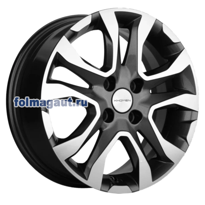  Khomen Wheels 6x15 4/100/50/60,1 Khomen Wheels KHW1503 (VESTA) BLACK FP . . (WHS507817) ()