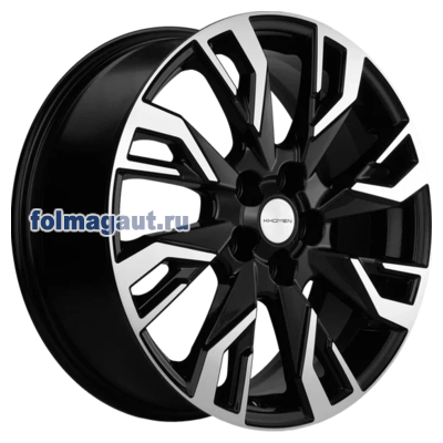  Khomen Wheels 7x18 5/110/35/67,1 Khomen Wheels KHW1809 (CS55/CS75) BLACK FP . . (WHS511569) ()