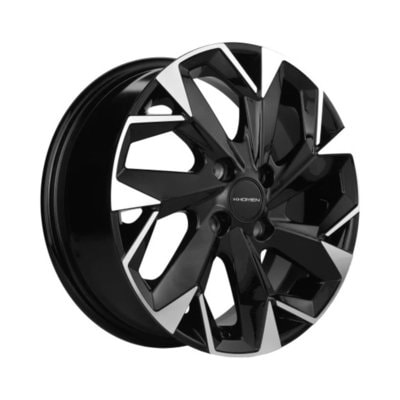  Khomen Wheels 6x15 4/100/45/56,6 Khomen Wheels KHW1508 (NEXIA) BLACK FP . . (WHS511823) ()