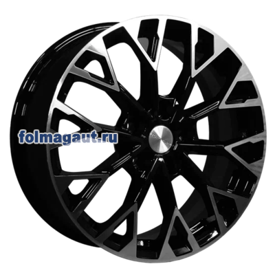  Khomen Wheels 7x17 5/108/36/65,1 Khomen Wheels KHW1718 (EXEED TXL) BLACK FP . . (WHS519991) ()