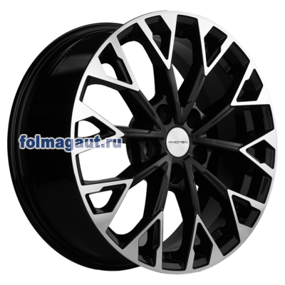  Khomen Wheels 7x17 5/108/49/59,5 Khomen Wheels KHW1718 (GAC GS4) BLACK FP . . (WHS522119) ()