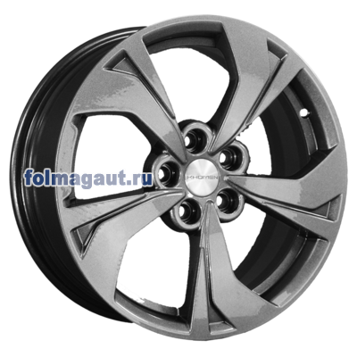 Диски Khomen Wheels 7x17 5/114,3/50/67,1 Khomen Wheels KHW 1724 GRAY лит. арт. (WHS523763) (фото)