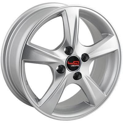 Диски Legeartis 6x15 4/100/45/56,6 Legeartis CHEVROLET GN43 SILVER лит. арт. (9117694) (фото)