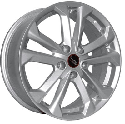 Диски Legeartis 7x17 5/114,3/40/66,1 Legeartis NISSAN NS151 SILVER лит. арт. (9165395) (фото)