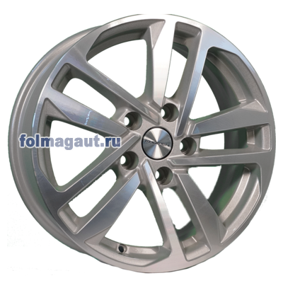 Диски Khomen Wheels 6,5x16 5/114,3/47/66,1 Khomen Wheels KHW1612 F/SILVER FP лит. арт. (WHS509073) (фото)