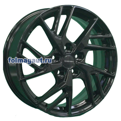Диски Khomen Wheels 6,5x17 5/114,3/45/54,1 Khomen Wheels KHW1722 BLACK лит. арт. (WHS520107) (фото)