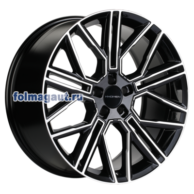 Диски Khomen Wheels 9,5x21 5/120/45,5/62,5 Khomen Wheels KHW2101 BLACK FP лит. арт. (WHS524459) (фото)