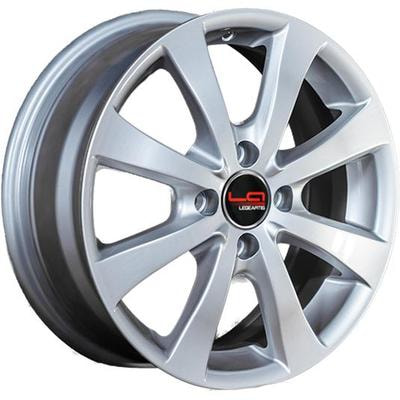 Диски Legeartis 6x15 4/100/48/54,1 Legeartis HYUNDAI HND73 SILVER лит. арт. (9111525) (фото)