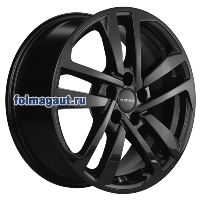  Khomen Wheels 6,5x16 5/108/45/60,1 Khomen Wheels KHW1612 BLACK . . (WHS530343) ()