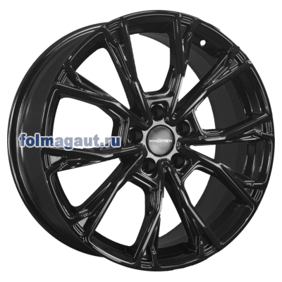 Диски Khomen Wheels 7,5x19 5/120/30/66,1 Khomen Wheels KHW1907 BLACK лит. арт. (WHS530306) (фото)