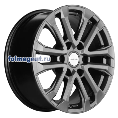 Диски Khomen Wheels 7,5x18 6/139,7/42/100,1 Khomen Wheels KHW1805 GRAY лит. арт. (WHS528468) (фото)