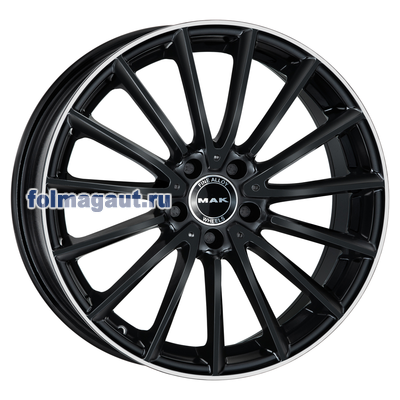  Mak 8x19 5/112/48/66,6 Mak KOMET GLOSS BLACK MIRROR RING . . (WHS502615) ()
