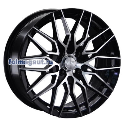 Диски LS Wheels 7x16 4/100/40/60,1 LS Wheels 1263 BKF лит. арт. (S080873) (фото)