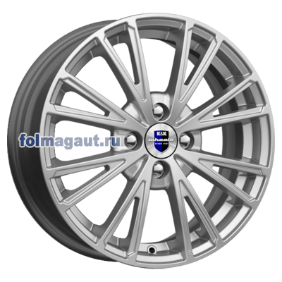 Диски КиК 6x16 4/108/47,5/63,35 КиК KC879 (МЕАНДР) СИЛЬВЕР SK лит. арт. (75478SK) (фото)